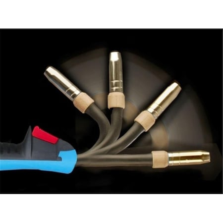 Dendesigns 10 ft. 15 Series Flexible Swan Neck Replacement MIG Gun DE2588872